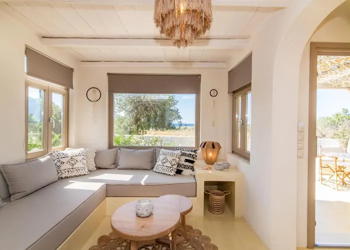 펜션 4twaves House - Beachfront In Agios Ioannis